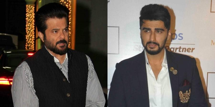 Anil Kapoor and Arjun Kapoor