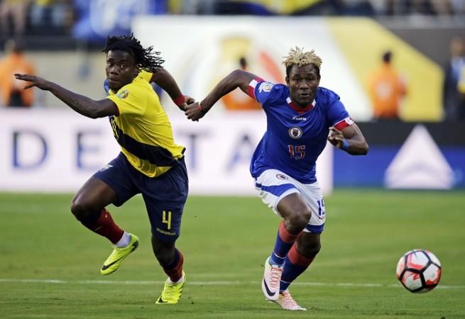 Sony Norde Haiti Juan Carlos Paredes Ecuador