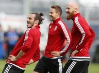 Gareth Bale Wales James Collins Chris Gunter
