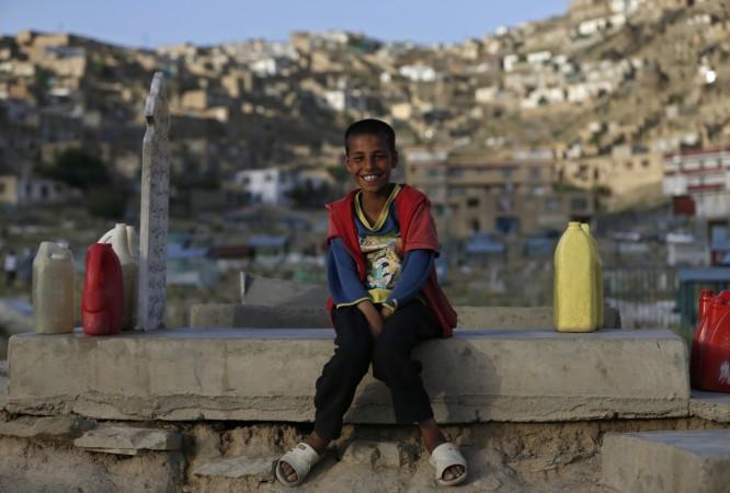 young boy in afghanistan