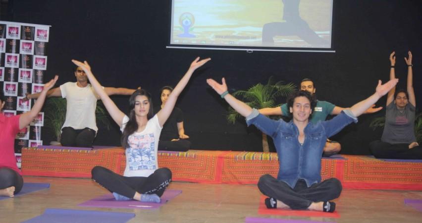 Kriti Sanon and Tiger Shroff