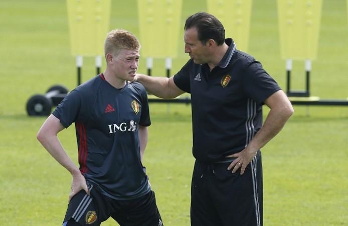 Kevin De Bruyne Marc Wilmots Belgium