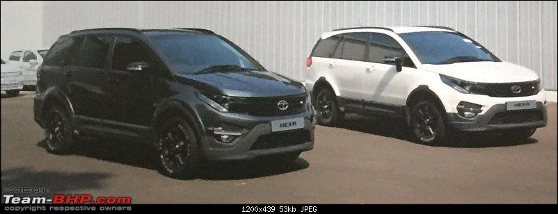Tata Hexa spotted completely undisguised ahead of launch