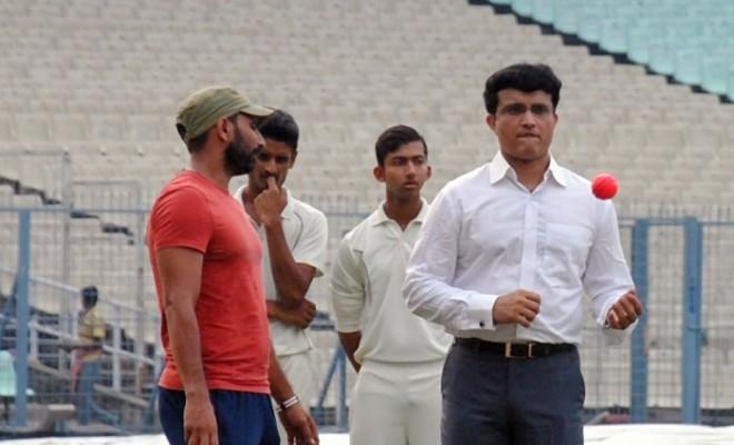 Shami Ganguly pink ball