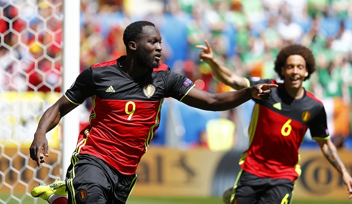 Romelu Lukaku Axel Witsel Belgium