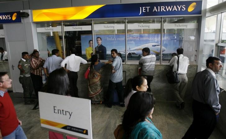 Jet Airways' counters. jet airways civil aviation domestic air traffic dgca