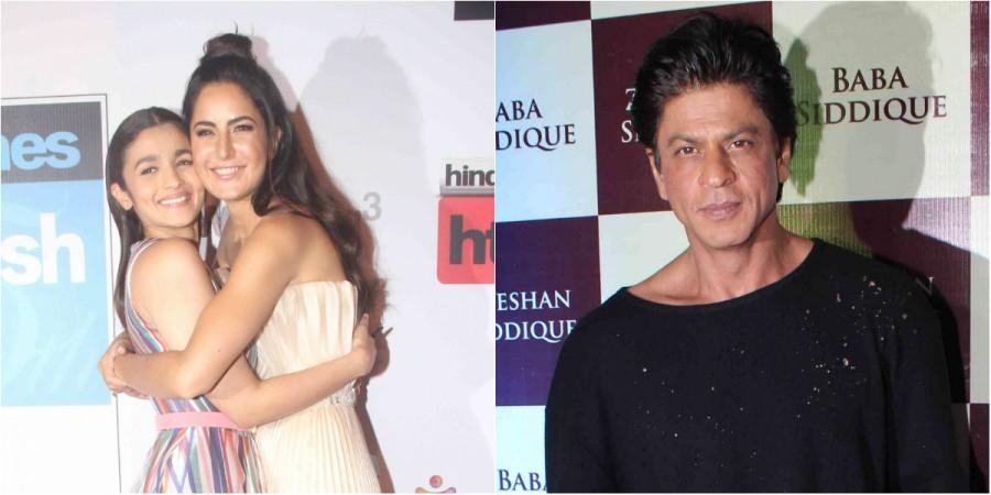Alia Bhatt, Katrina Kaif and Shah Rukh Khan