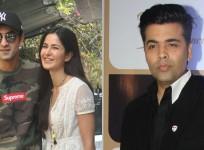 Ranbir Kapoor, Katrina Kaif and Karan Johar
