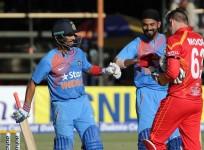 India Mandeep Singh KL Rahul Zimbabwe