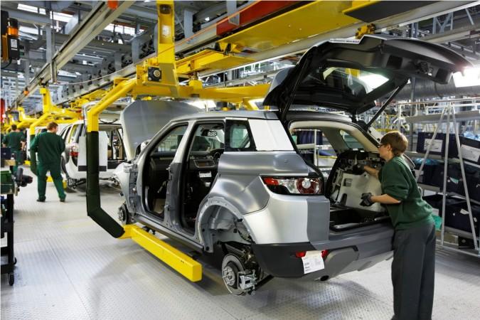Jaguar and Land Rover Halewood plant