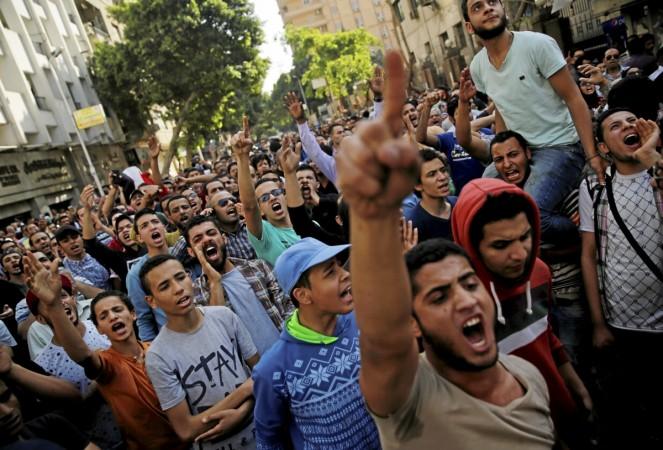 red sea islands protest