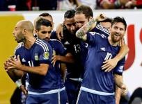 Lionel Messi Argentina Higuain Mascherano