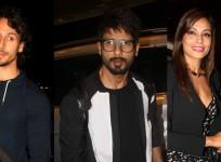Tiger Shroff, Shahid Kapoor, Bipasha Basu and Karan Singh Grover