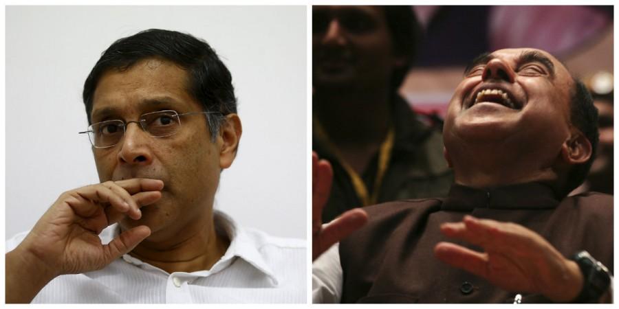 arvind subramanian subramanian swamy rbi governor rajan cea modi govt arun jaitley
