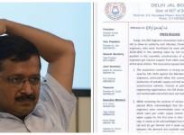 delhi jal board arvind kejriwal water woes scam