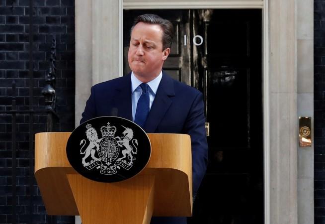 david cameron resignation