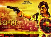 Kabali Telugu audio poster