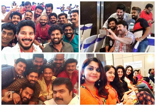 Celebs attend AMMA general body meeting