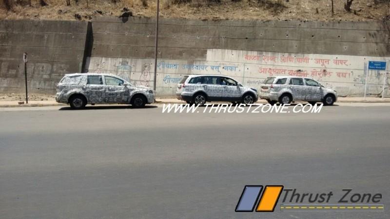 Tata Hexa production version spotted with DRLs