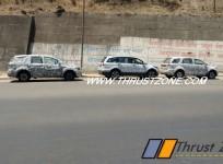Tata Hexa production version spotted with DRLs