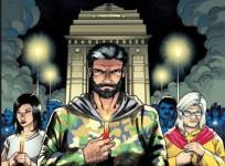 Rakshak in a Indian comic book series