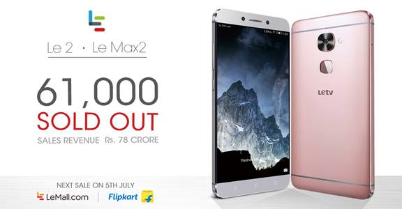 When will LeEco Le 2 and Le Max 2 smartphones be available again?
