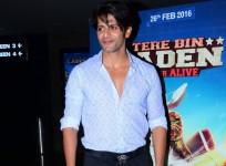 Karanvir Bohra and wife Teejay are expecting their first child. Pictured: Karanvir Bohra during the screening of "Tere Bin Laden" in Mumbai.