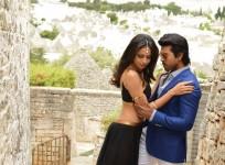 Ram Charan and Rakul Preet in Bruce Lee still