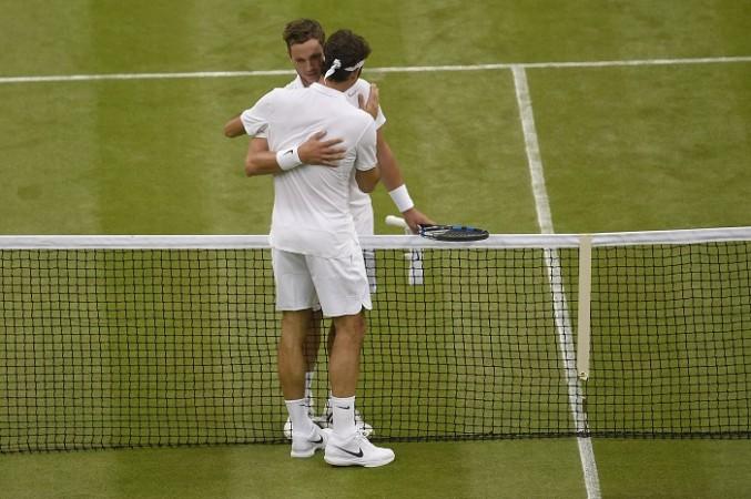 Marcus Willis Roger Federer Wimbledon