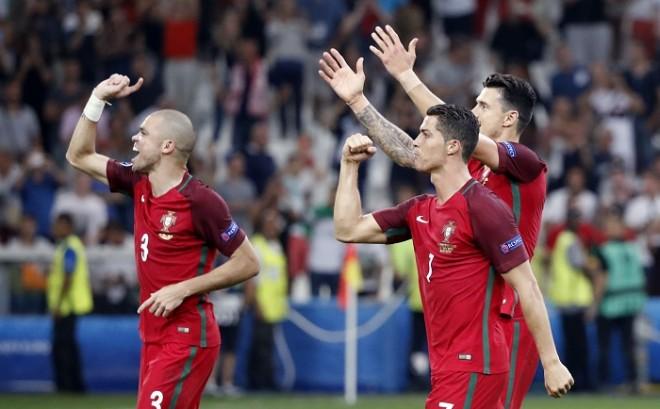Pepe Jose Fonte Cristiano Ronaldo Portugal