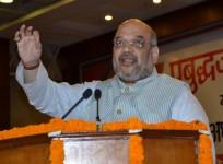 BJP president Amit Shah addresses at "Prabudhajan Sammelan" in Noida, Uttar Pradesh on June 30, 2016