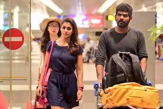 Nayanthara with Vignesh Shivan