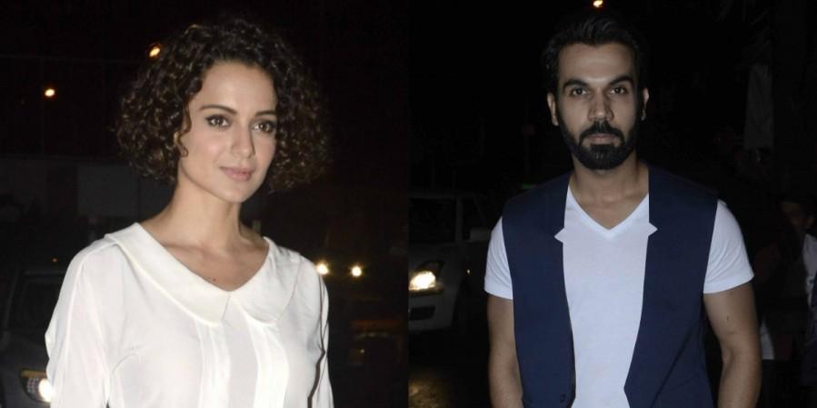 Kangana Ranaut and Rajkummar Rao Kangana Ranaut and Rajkummar Rao