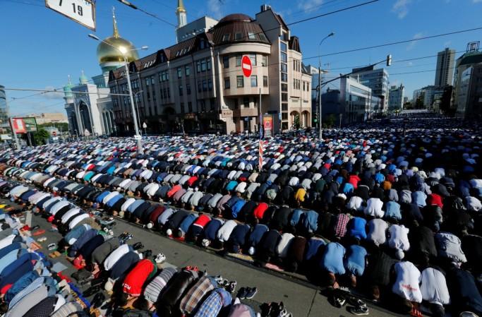 Sajda position Happy Eid 2016