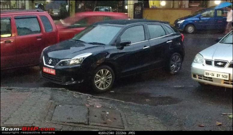 Maruti Suzuki Baleno 1.0-litre Boosterjet turbo-petrol spotted in India