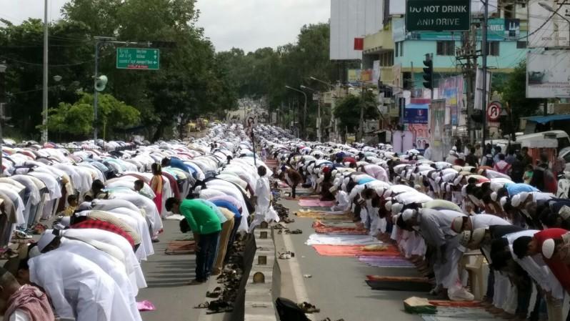 Representational image Muslims offer prayer on Eid ul-Fitr