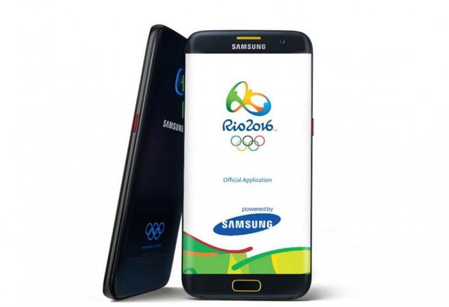 Samsung special Galaxy S7 edge Olympic Games Limited Edition Samsung unveils special Galaxy S7 edge Olympic Games Limited Edition