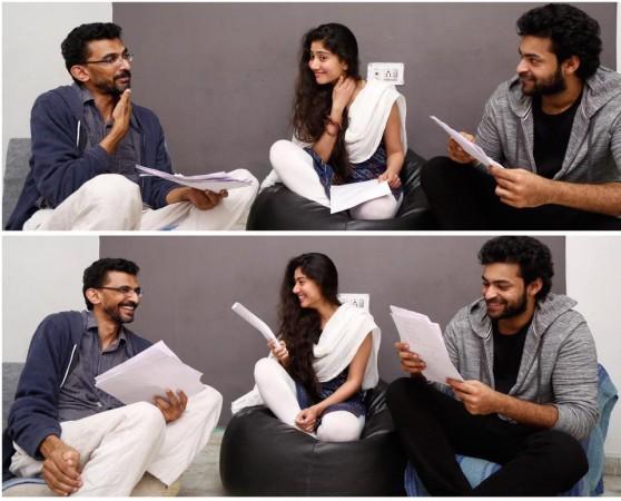 Sai Pallavi with Sekhar Kammula and Varun Tej