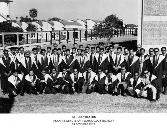 The first convocation of IIT-Bombay in 1962.