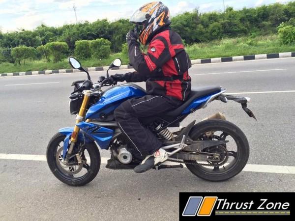 BMW G 310 R spied testing yet again