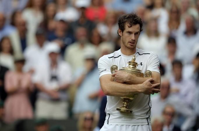 Andy Murray Wimbledon 2016 trophy