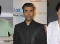 Salman Khan, Karan Johar and Rani Mukerji