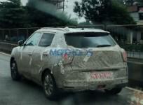 Mahindra SsangYong Tivoli compact SUV returns in fresh spy shots