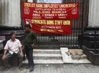 Bank Employees strike