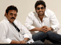 Rana Daggubati and Venkatesh