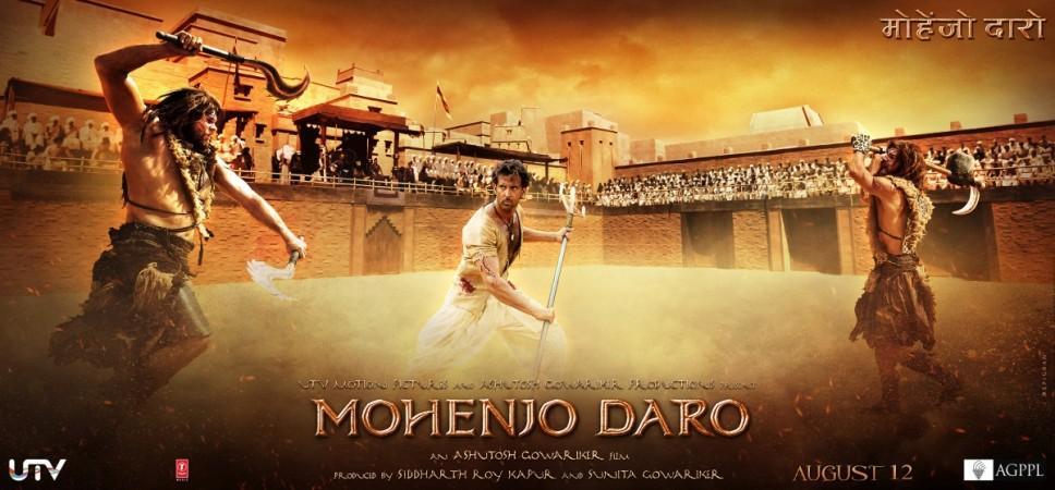 Mohenjo Daro action poster