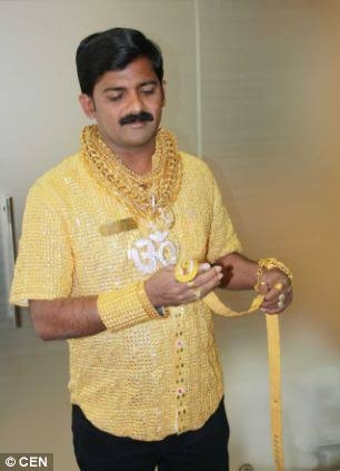 gold man