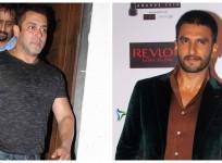 Salman Khan and Ranveer Singh
