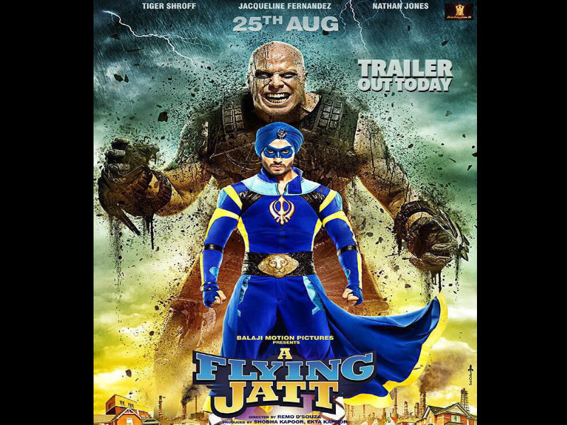 Box Office A Flying Jatt 4th Day Collection Completes 4Days Weekend on  an Average Note