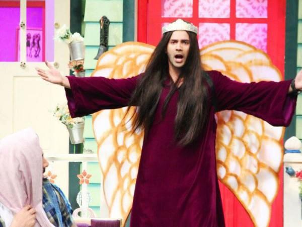 Varun Dhawan at The Kapil Sharma Show